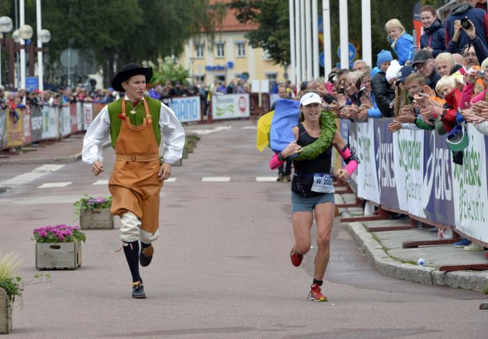 Jonas Buud Jonas Buud and Holly Rush wins UltraVasan 2014 Vasaloppet