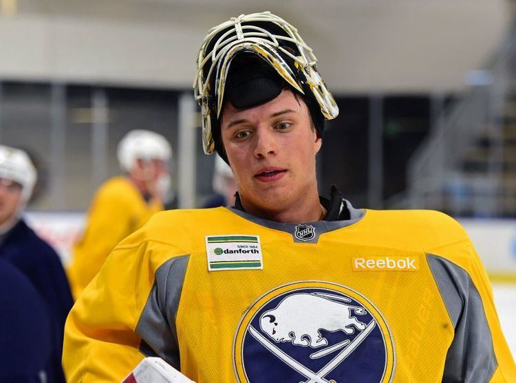 Jonas Johansson (ice hockey, born 1995) Sabres goalie prospect Jonas Johansson learning North American game