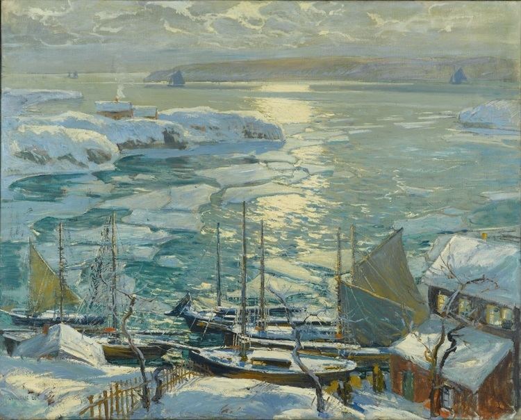 Jonas Lie (painter) FileBrooklyn Museum The Old Ships Draw to Home Again