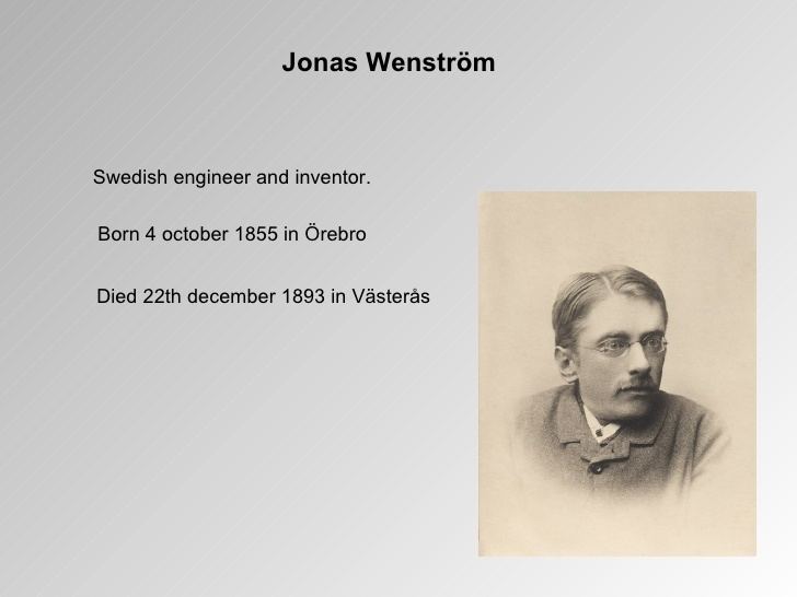 Jonas Wenström Jonas wenstrm