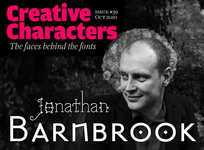 Jonathan Barnbrook MyFonts Creative Characters interview with Jonathan