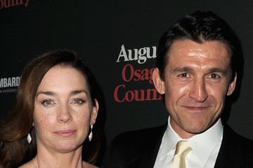 Photos and Pictures - NYC 03/05/08 Julianne Nicholson and husband Jonathan  Cake (wearing matching watches) at the opening night party for the Atlantic  Theater Company's 