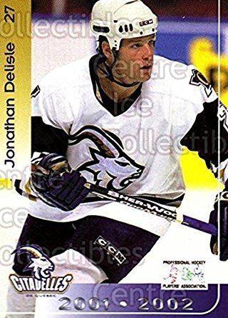 Jonathan Delisle Amazoncom CI Jonathan Delisle Hockey Card 200102 Quebec
