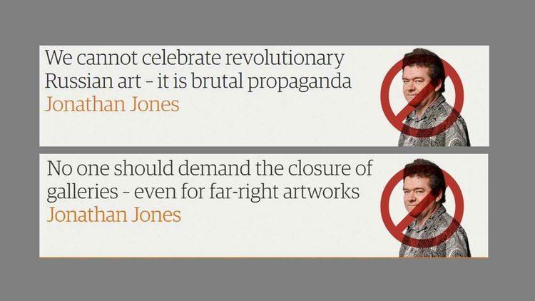Jonathan Jones (journalist) Petition Guardian Replace Jonathan Jones with an actual art