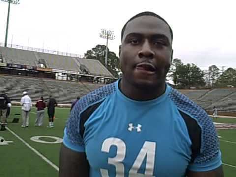 Jonathan Massaquoi Jonathan Massaquoi Troy Pro Day YouTube