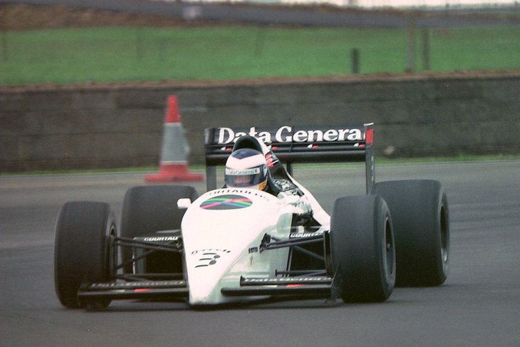 Jonathan Palmer Jonathan Palmer Great Britain Tyres Test 1987 by F1