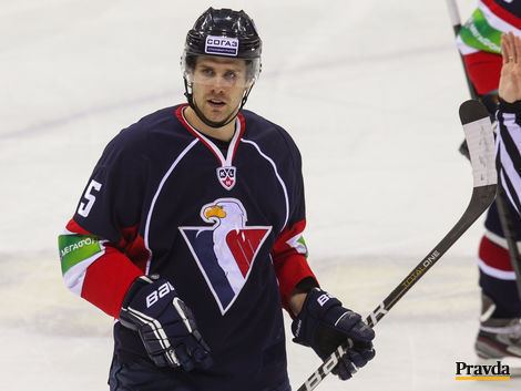 Jonathan Sigalet Sigalet zamieril zo Slovana do vdska KHL Hokej