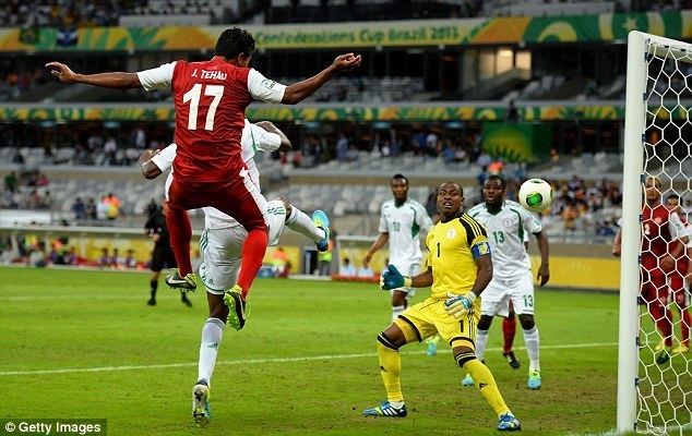 Jonathan Tehau Nigeria 6 Tahiti 1 Confederations Cup match report