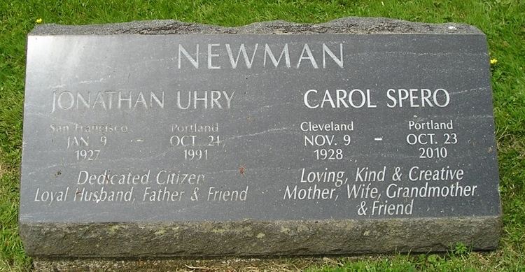 Jonathan Uhry Newman Jonathan Uhry Newman 1927 1991 Find A Grave Memorial