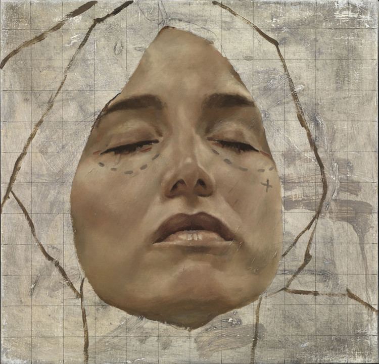 Jonathan Yeo Lowe Lid Blepharoplasty by Jonathan Yeo 2011 Oil on canvas 305 x