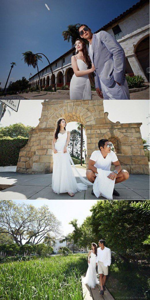 Joon Park gods Park Joon Hyung Reveals His Bride in Wedding Pictorial