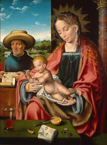 Joos van Cleve The Holy Family paintings by Joos van Cleve my daily art