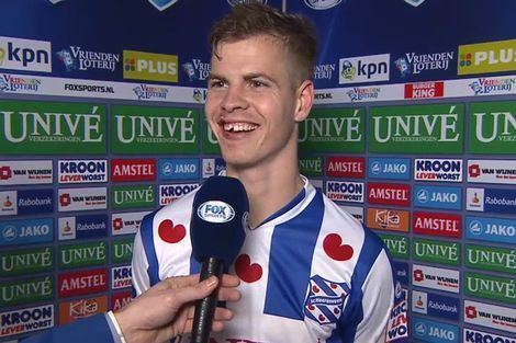 Joost van Aken FOTO Van Aken mist voortandSc heerenveen Telegraafnl