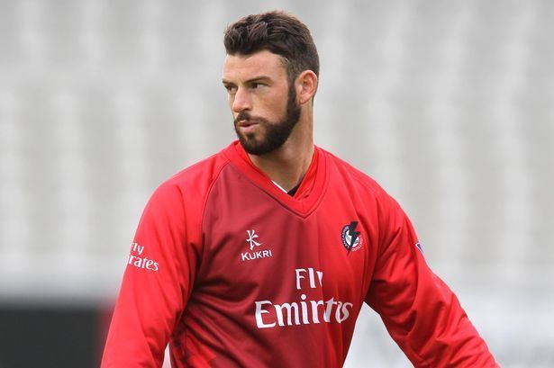 Jordan Clark (cricketer) Lancashire39s Jordan Clark to dye beard red for Roses clash