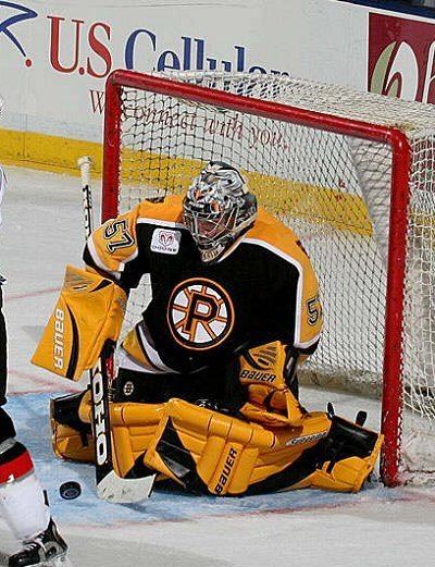 Jordan Sigalet Providence Bruins goaltending history Jordan Sigalet