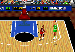 Jordan vs. Bird: One on One Jordan vs Bird One on One Screenshots for Genesis MobyGames