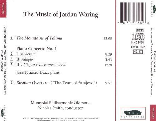 Jordan Waring Jordan Waring The Tears of Sarajevo Piano Concerto Mountains of