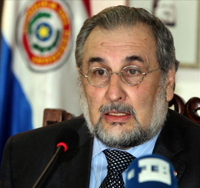 Jorge Lara Castro El ministro de Relaciones Exteriores de Paraguay Jorge Lara Castro