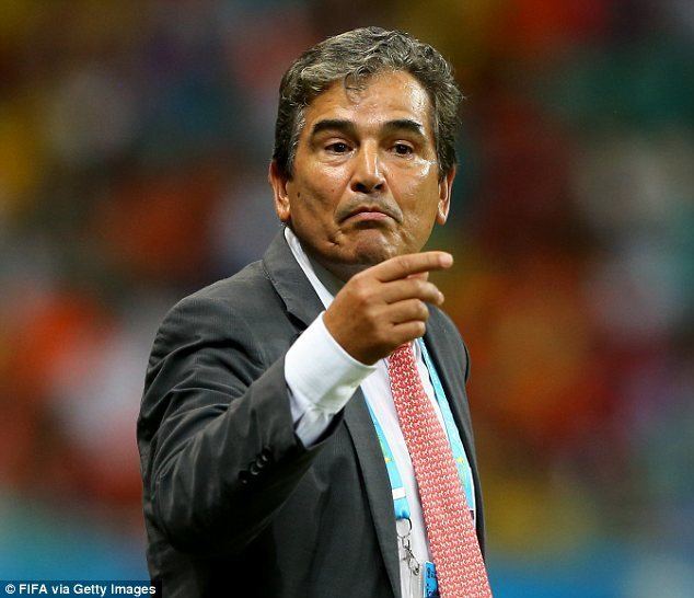 Jorge Luis Pinto Jorge Luis Pinto resigns as manager of Costa Rica after