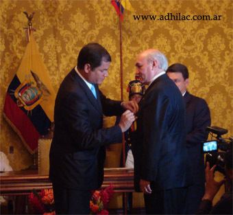 Jorge Núñez Sánchez Jorge Nez Snchez Miembro de Honor de ADHILAC recibe el Premio