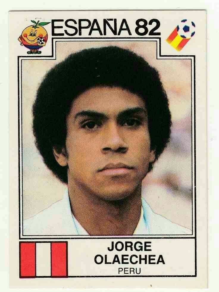 Jorge Olaechea Jorge Olaechea of Peru 1982 World Cup Finals card lgendes