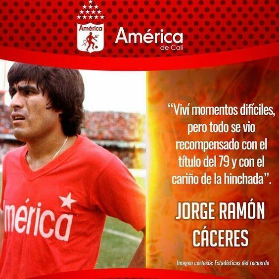 Jorge Ramón Cáceres Jorge Ramon Caceres America de Cali Pinterest