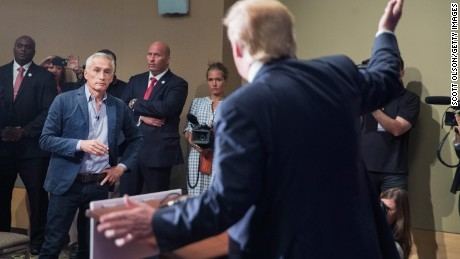 Jorge Ramos (news anchor) Trump ejects Univision anchor from press conference