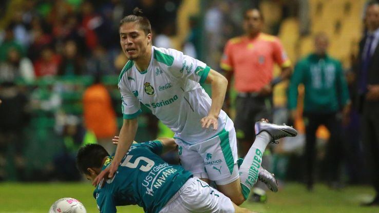 Jorge Villafaña Jorge Villafana talks Liga MX with Santos Laguna and MLS ESPN FC