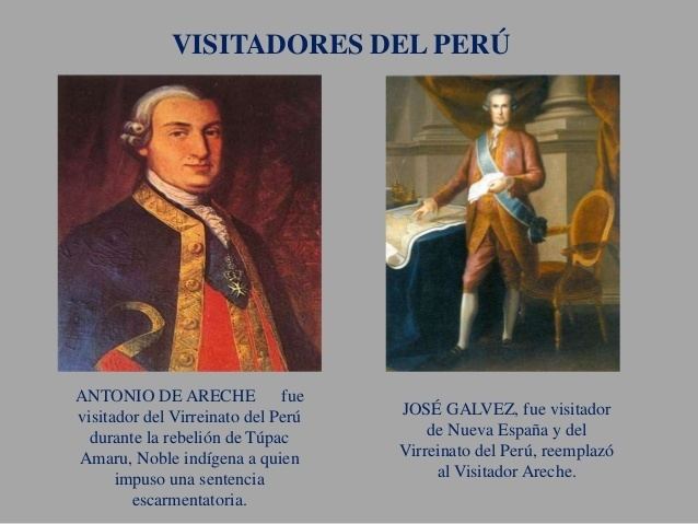 José Antonio de Areche Reformas Borbnicas