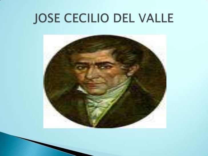 José Cecilio del Valle Presentacion jose cecilio del valle
