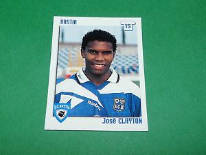José Clayton N26 JOSE CLAYTON SC BASTIA SCB FURIANI PANINI FOOT 99 FOOTBALL 1998