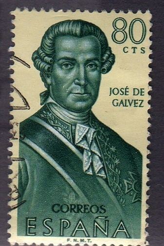 José de Gálvez Sello JOS DE GALVEZ 80 CTS de Espaa Europa