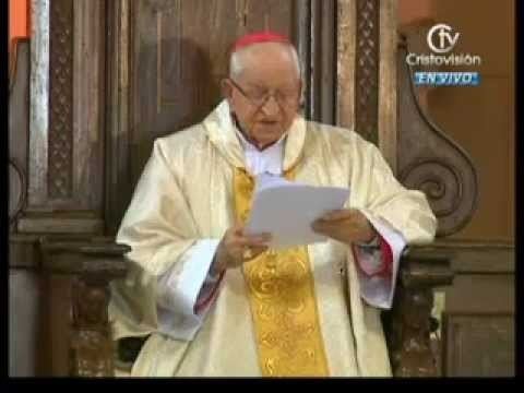 José de Jesús Pimiento Rodríguez Entrega Birrete Cardenalicio Monseor Jos de Jess Pimiento