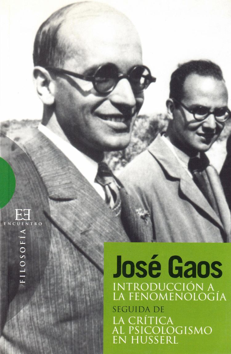 José Gaos Jose Gaos Alchetron The Free Social Encyclopedia
