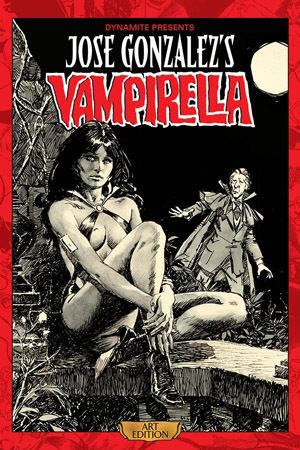 José González (artist) Dynamite Jose Gonzalez Vampirella Art Edition Hardcover