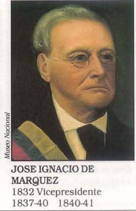 José Ignacio de Márquez Jose Ignacio de Marquez vicepresidente de Colombia 1832 183740