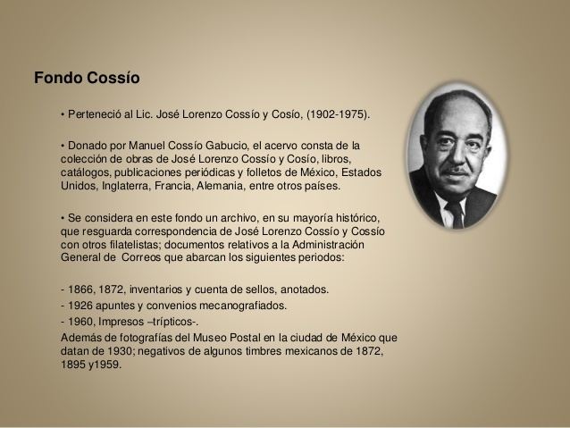 José Lorenzo Cossío y Cosío Biblioteca Jos Lorenzo Cosso y coso