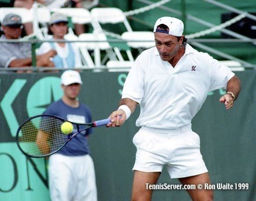Jose Luis Clerc Tennis Server ATPWTA Pro Tennis Showcase 1999 Citibank