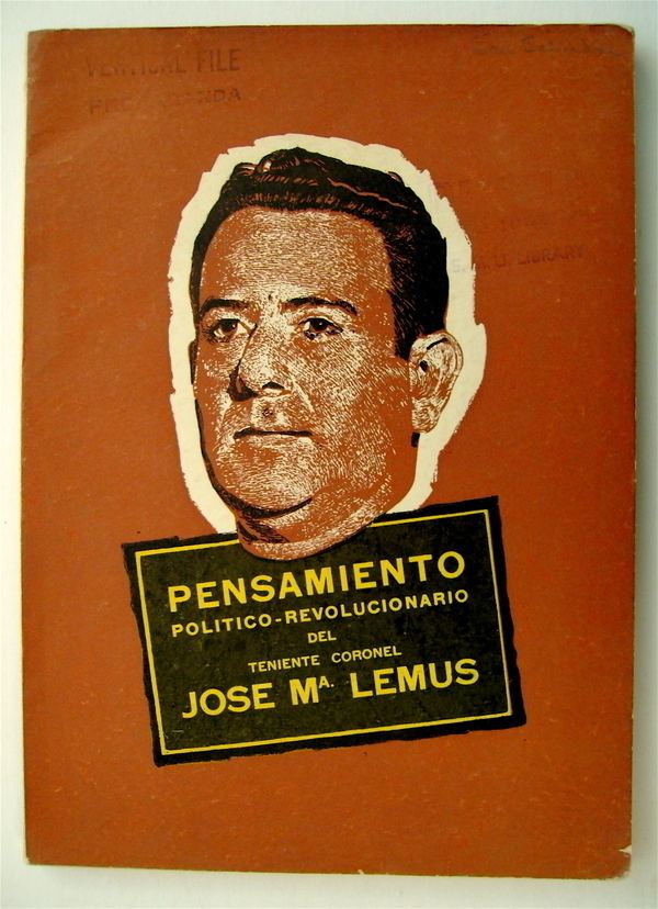 José María Lemus Pensamiento PoliticoRevolucionario del Teniente Coronel Jos Mara