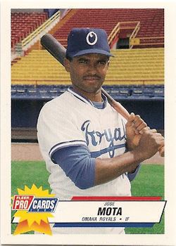 José Mota (baseball) Baseball Cards Come to Life Jose Mota on baseball cards