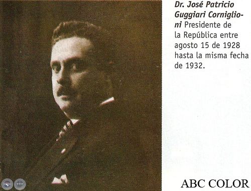 José Patricio Guggiari Portal Guaran JOS PATRICIO GUGGIARI Por MARIANO LLANO