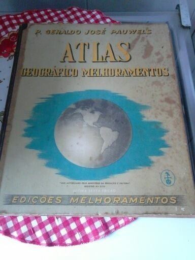José Pauwels Atlas Geogrfico Melhoramentos 1958 Pe Geraldo Jos Pauwels R 25