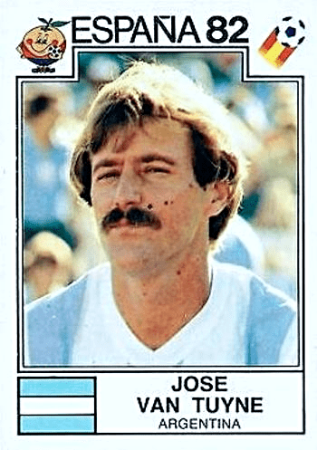 José Van Tuyne Pes Miti del Calcio View topic Jos VAN TUYNE 19781982