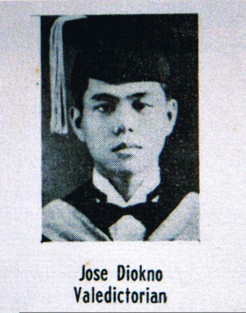 Jose Diokno Jose W Diokno The ScholarWarrior Jose W Diokno