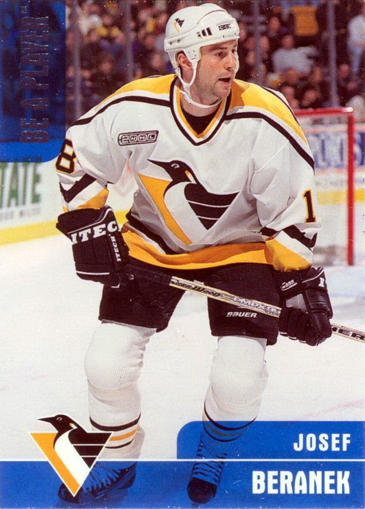 Josef Beránek Josef Beranek Player39s cards since 1997 2002 penguinshockey