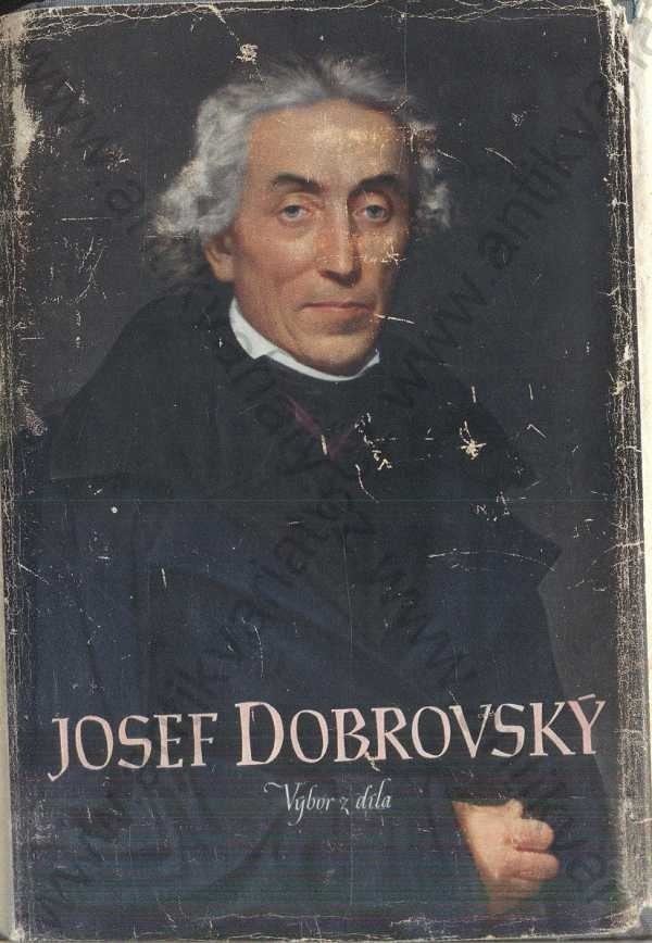 Josef Dobrovský Vbor z dla Josef Dobrovsk Databze knih