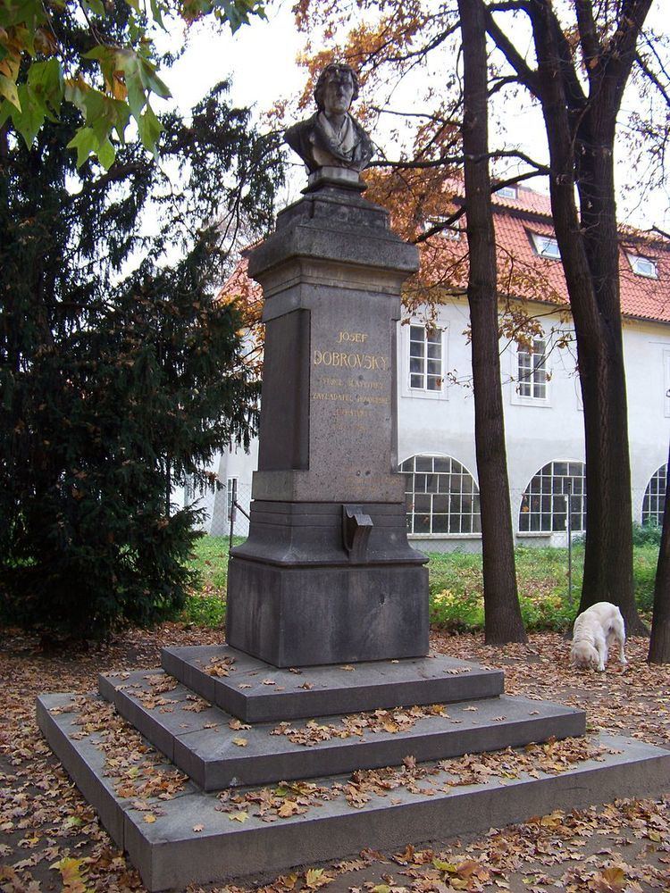 Josef Dobrovský Monument