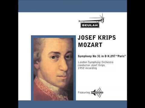 Josef Krips MOZART Symphony No 31 Paris 1st mvt LSO Josef Krips YouTube