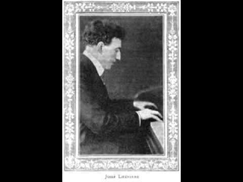 Josef Lhévinne Josef Lhevinne plays Sinding quotThe Rustle of Springquot YouTube