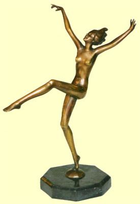 Josef Lorenzl Need help Nude Art Deco dancing girl Josef Lorenzl
